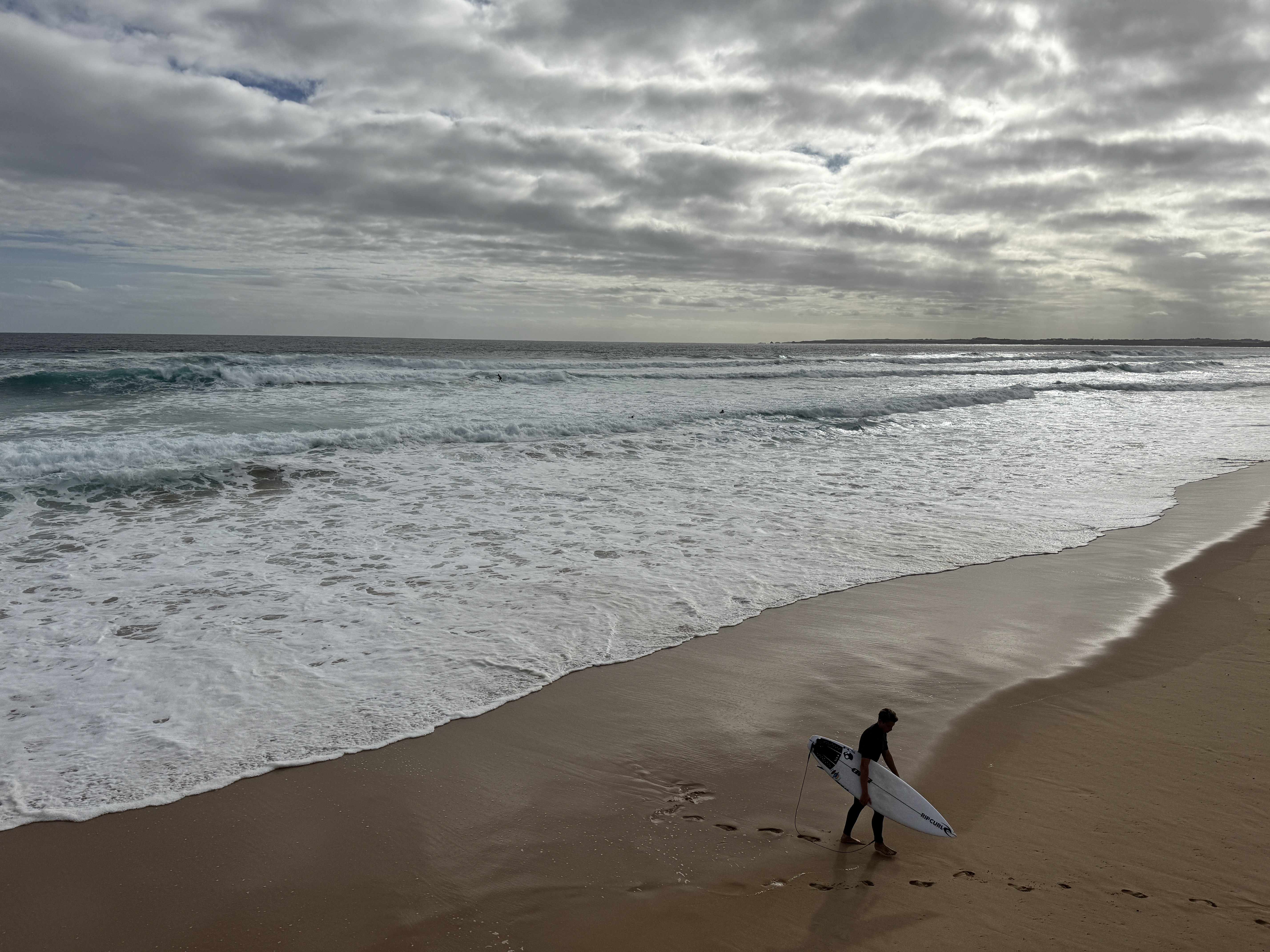 Surfer at Bondi Beach